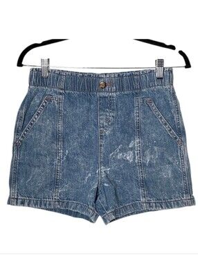 Levi's Signature Blue Denim Shorts Youth Large